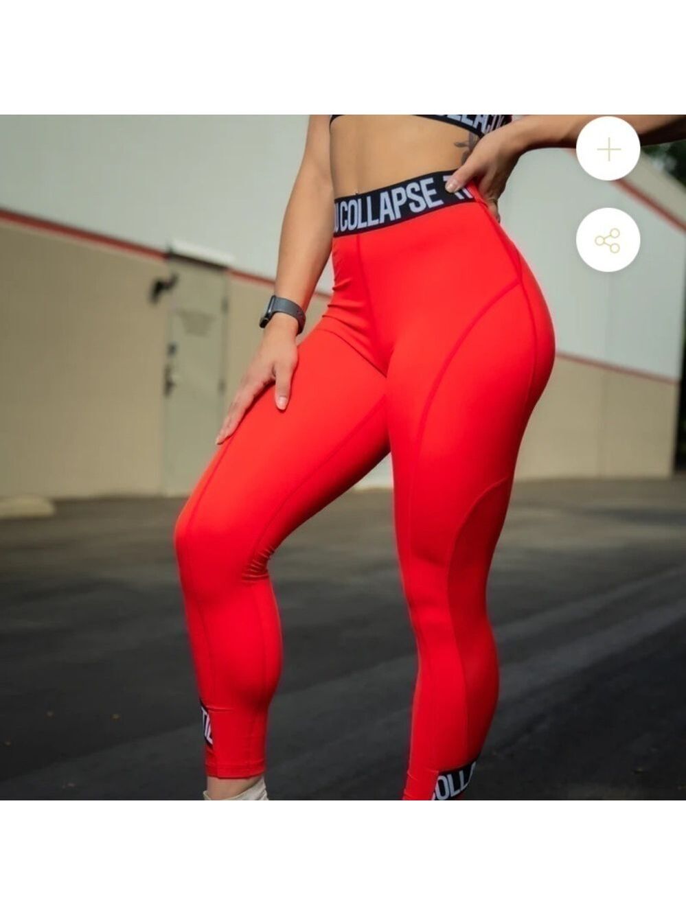 Effortless Branded Leggings Infrared- Buttery Soft/Second skin Feel! Women’s XS - Picture 5 of 11